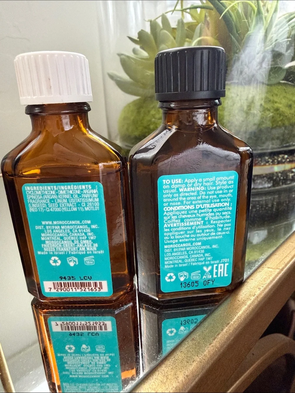 Moroccanoil Treatment Bottles set of 2